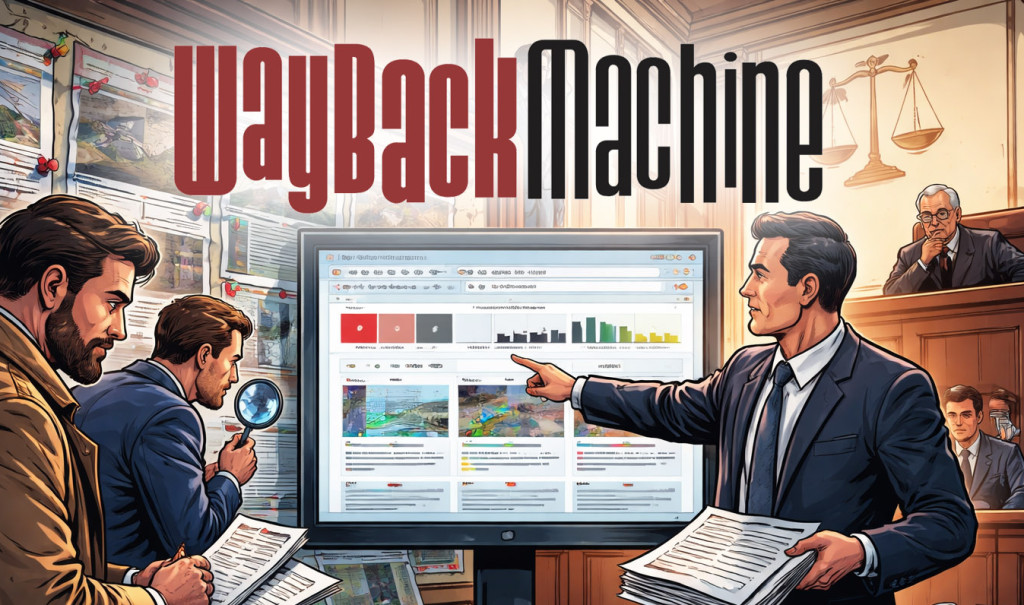 Wayback Machine : 5 procès où les archives du web ont servi de preuves devant les tribunaux